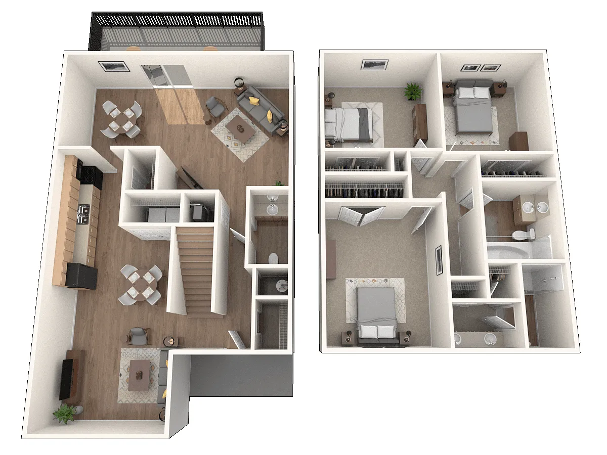 Floor plan Tuscan (C2)