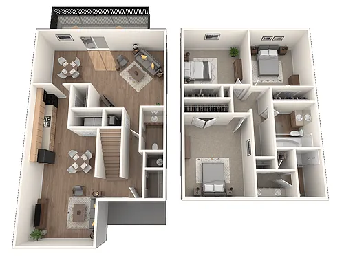 Floor plan Tuscan (C2)