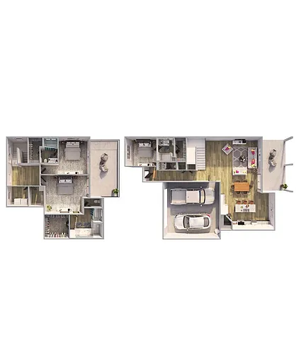 Floor plan The Llano - Premium Single Family Home