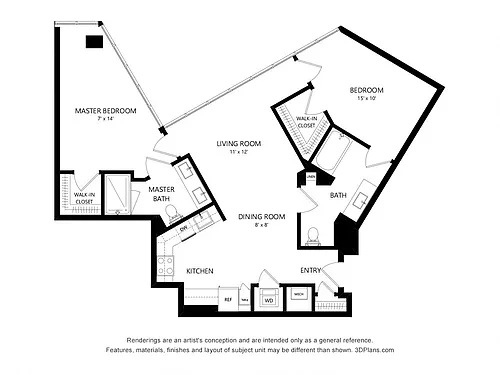 Floor plan TOWER B6