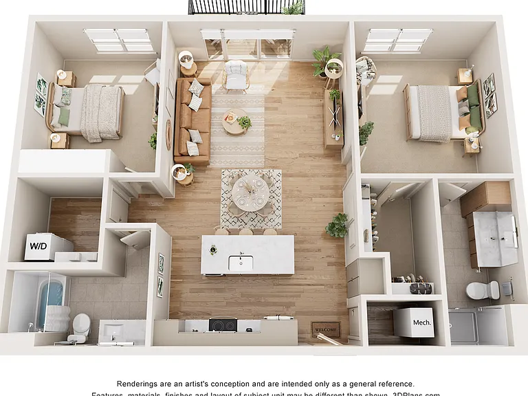 2 Bed 2 Bath in Glendale | 1248 sq ft 2 Bed 2 Bath in Glendale | 1248 sq ft