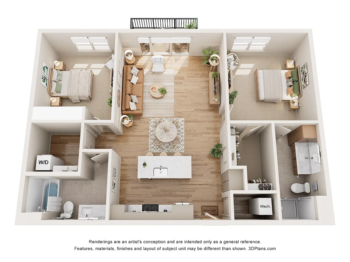 Floor plan Charm