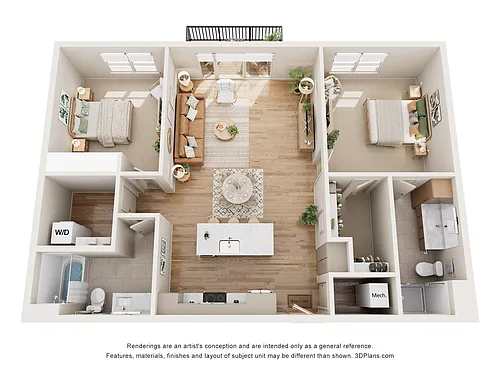 Floor plan Charm