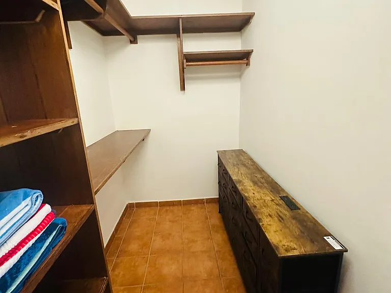 master closet area