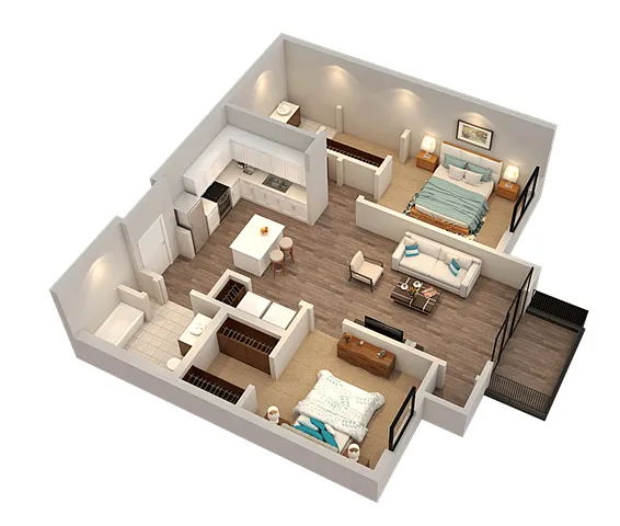 Floor plan Ripple ADA