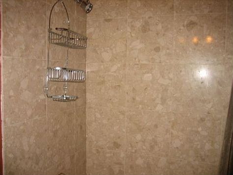 Marble tub surround