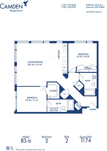 Floor plan B3-B