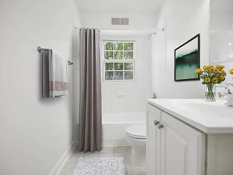 Light Filled Bathroom