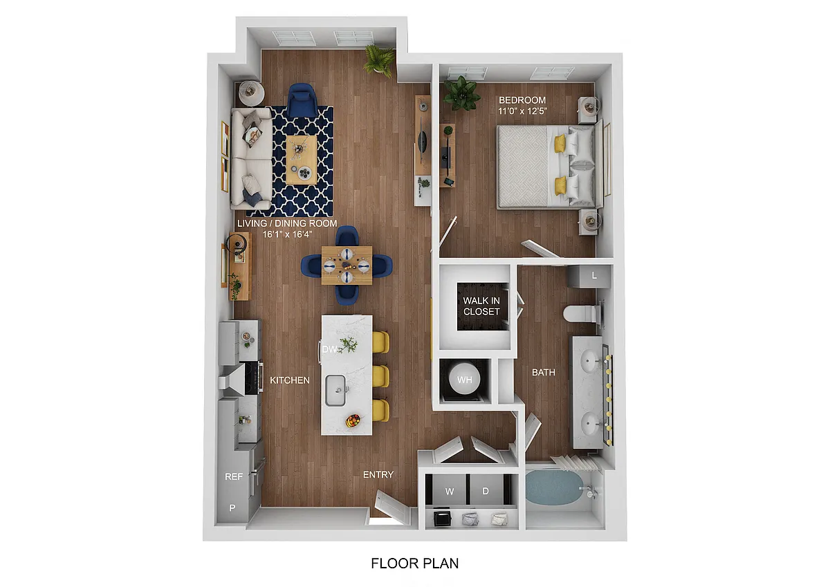 Floor plan A1a