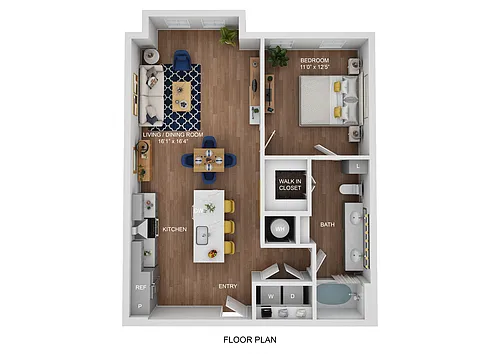 Floor plan A1a
