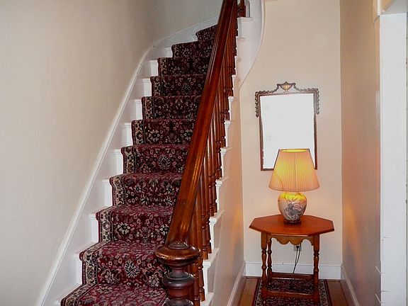 Front hall stairwell