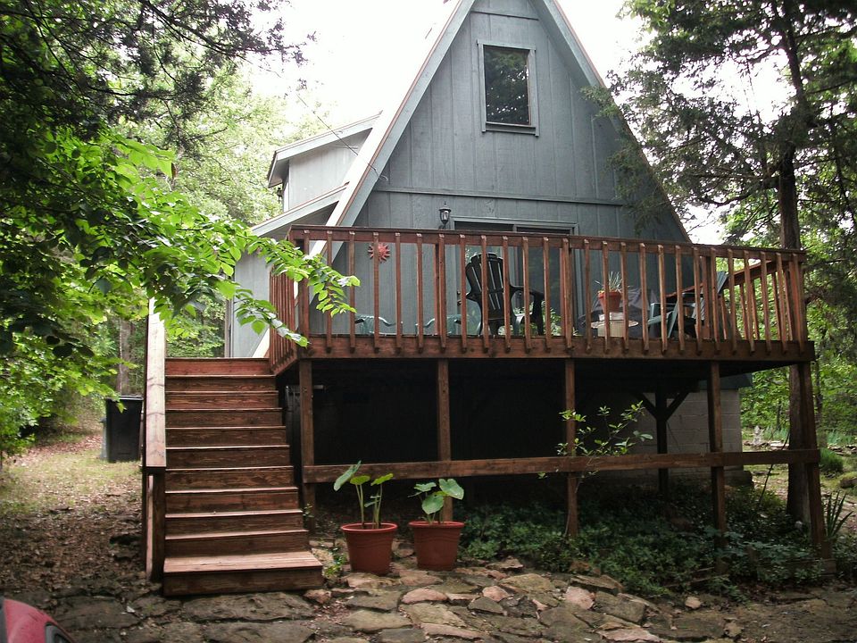 A frame in the woods