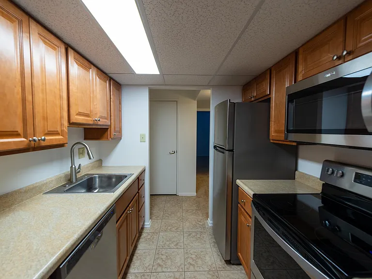 Two Bedroom & Garden One Bedroom Corner Kitchen