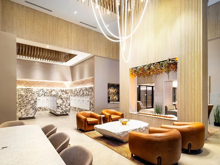 3 Campus lobby, lounge, and mail center