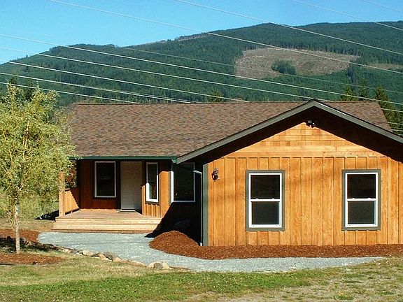 This is the east side of the house and the front door.