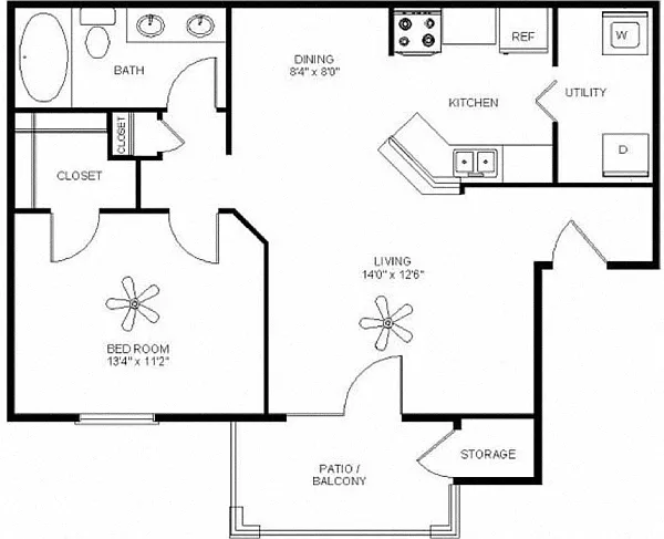Floor plan A4