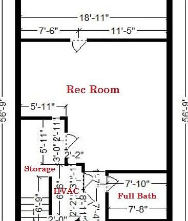 1st Floor Layout