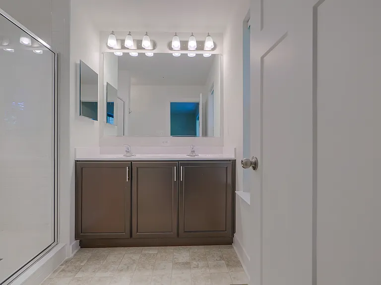 Primary Bathroom with Double Sinks