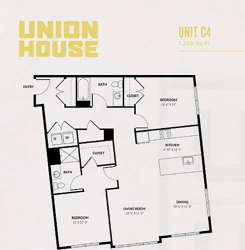 Floor plan C4