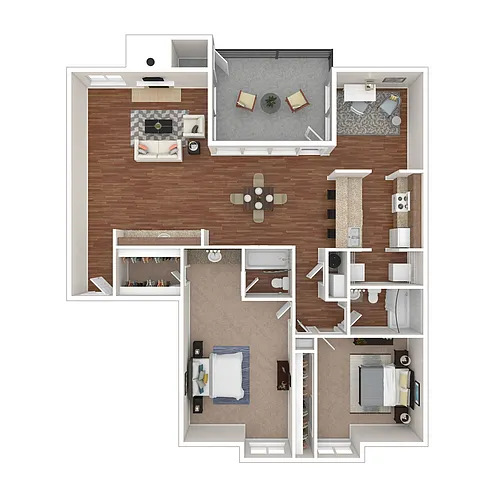 Floor plan 2/2 With Gameroom
