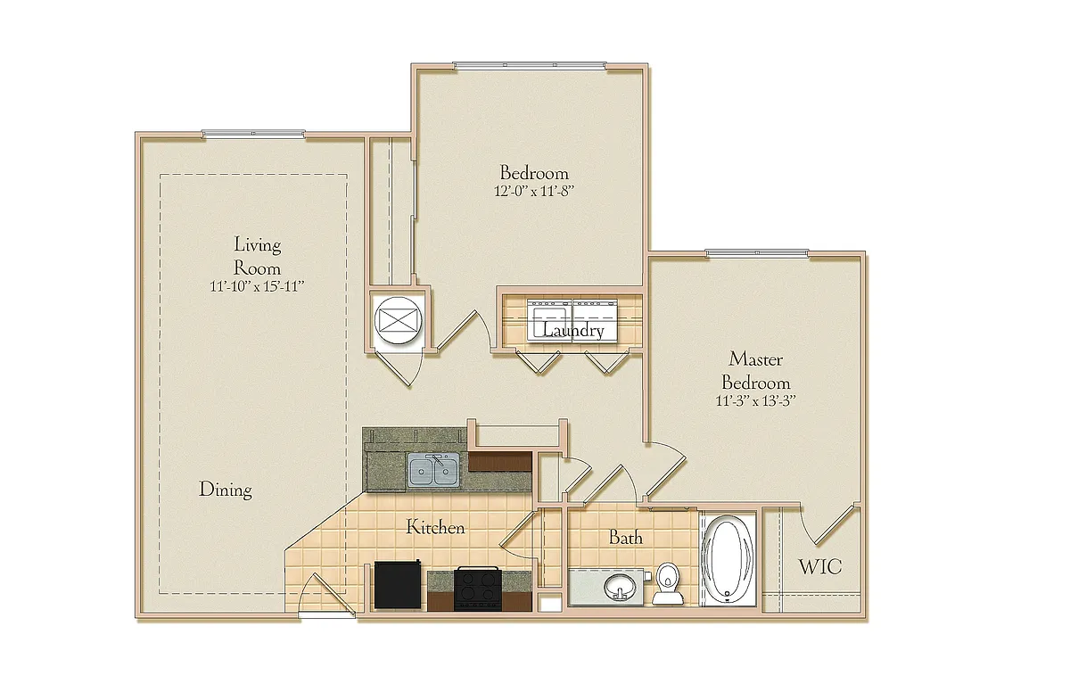 Floor plan B1