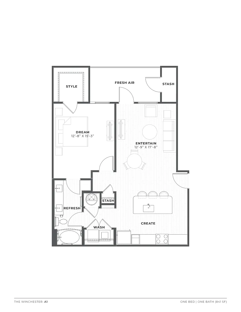 Floor plan A1