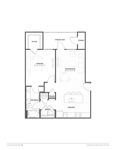 Floor plan A1