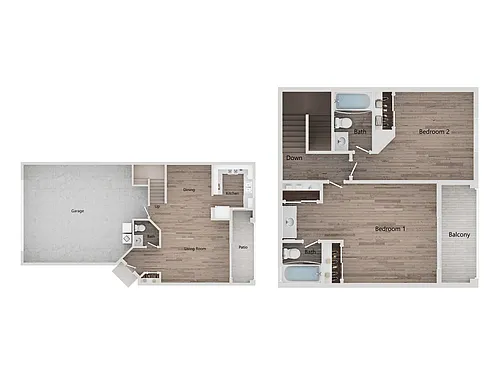 Floor plan Hampton