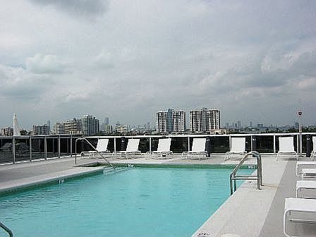 rooftop pool