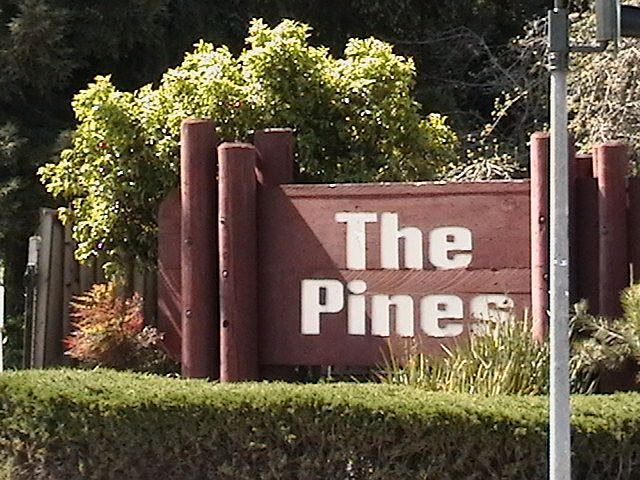 1 of the 2 Pines Entrances