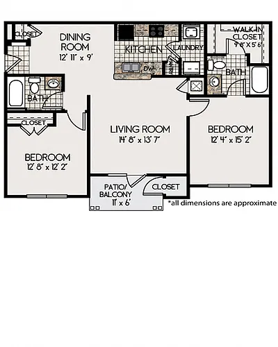 Floor plan 2A Floorplan