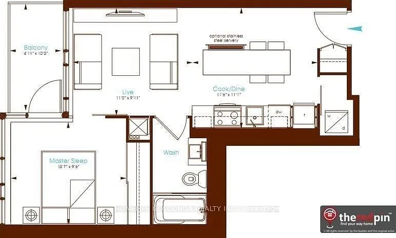 1 bed, $2,399 — Photo 2