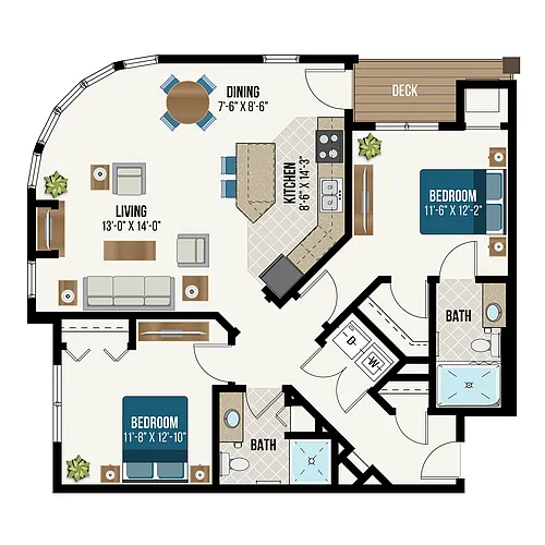 Floor plan The Chasel