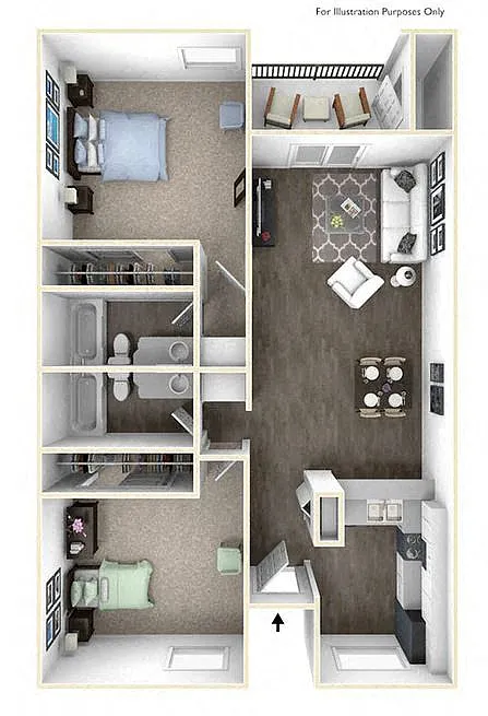 Floor plan Sequoia Renovated