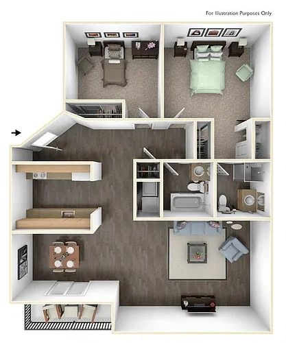 Floor plan B22