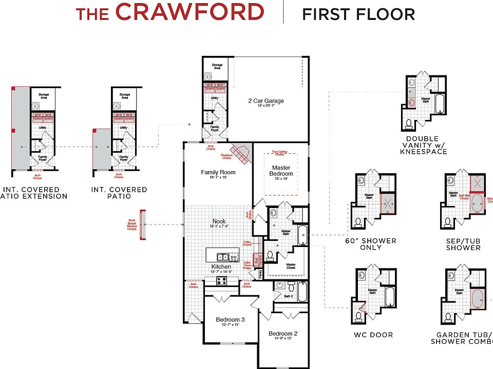 Crawford Floor Plan First Floor