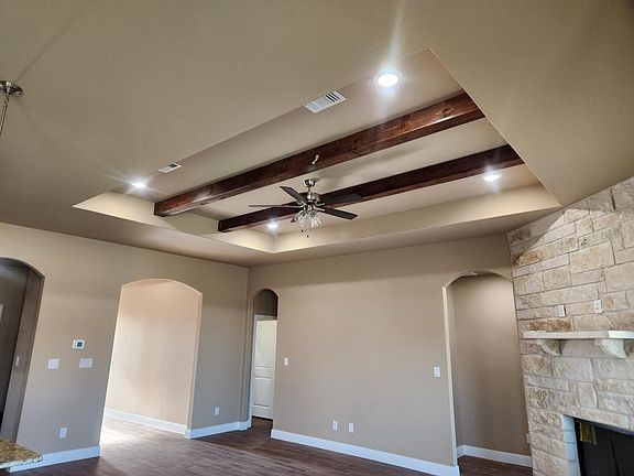 Living room view from dining area