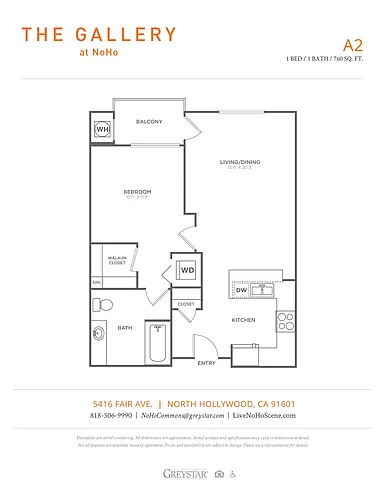 Floor plan A2 - Classic