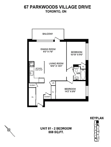 Floor plan 411
