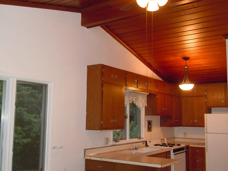 Kitchen counter and appliances