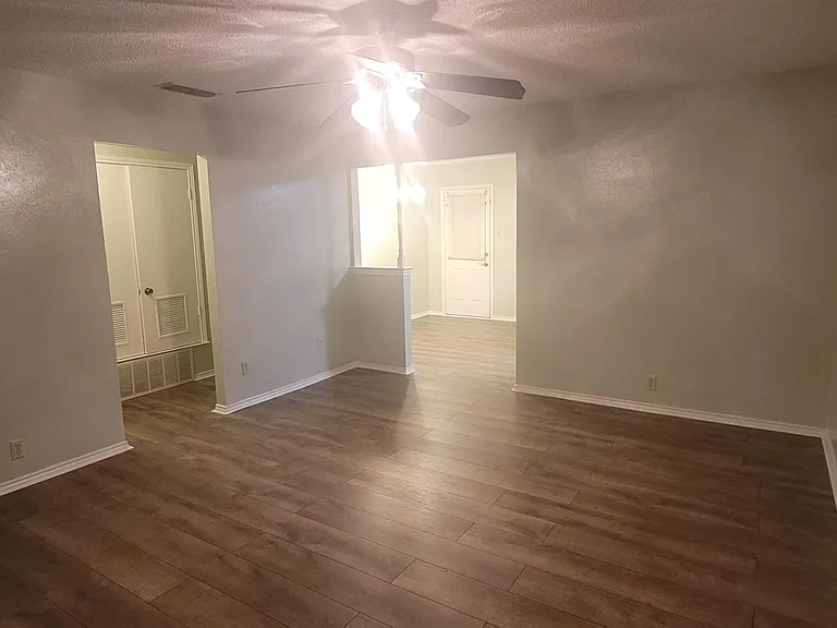 living room from front door