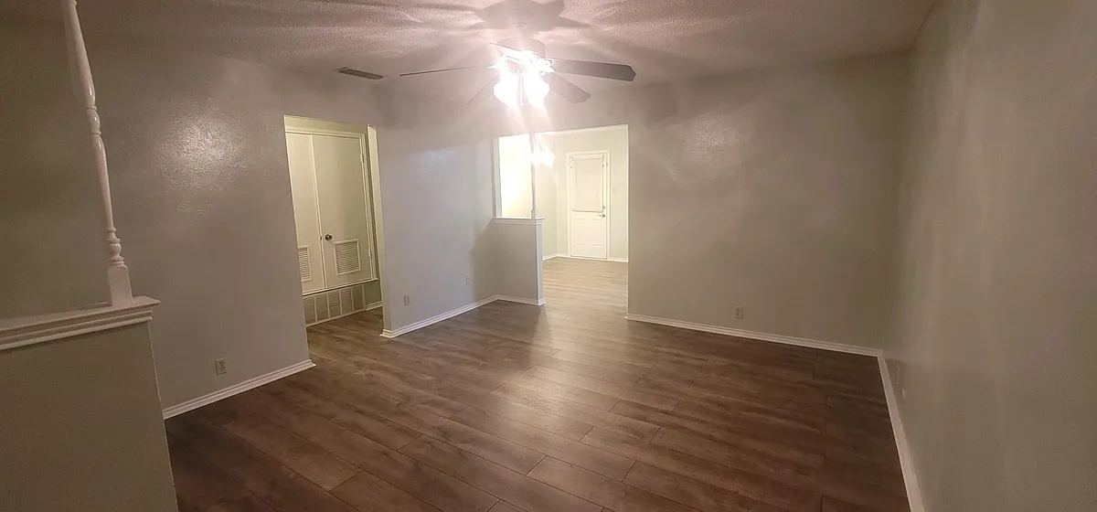 living room from front door - 1400 N Nolan River Rd #A