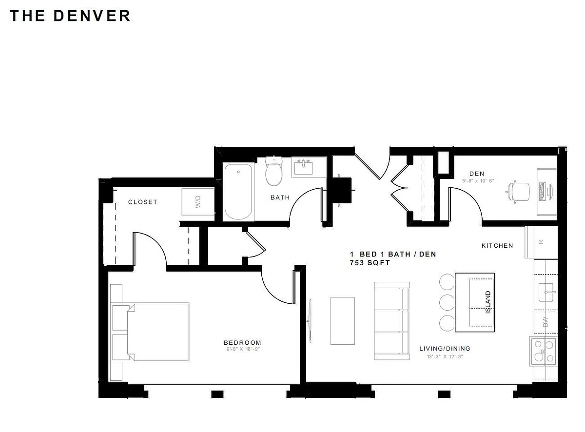 Floor plan The Denver