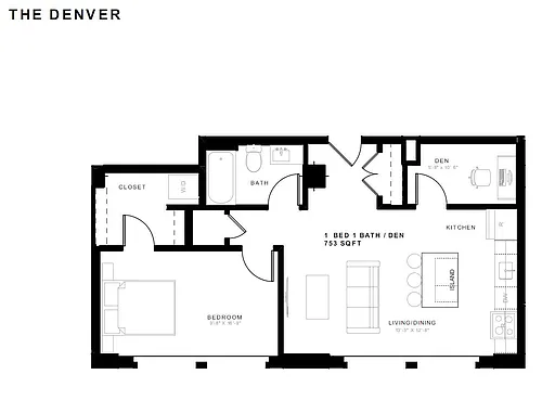 Floor plan The Denver