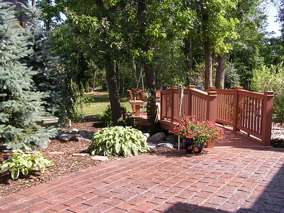 Stamped Concrete Patio 