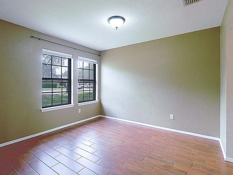 Another picture of the front dining/office area.