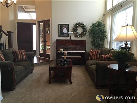 2 story living room