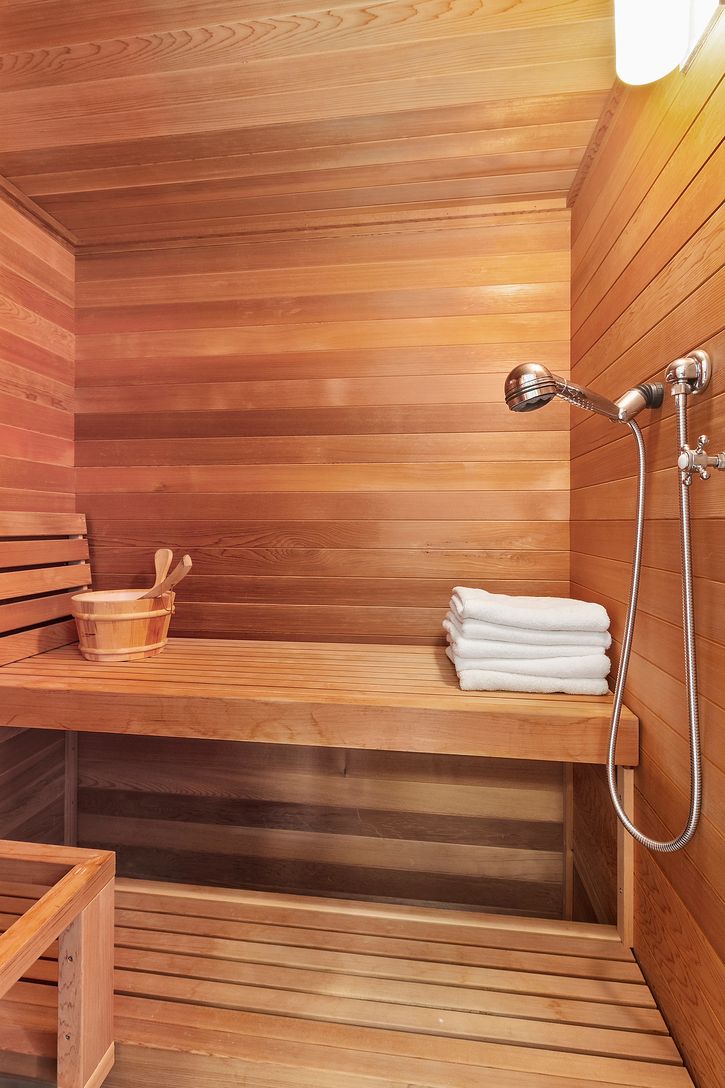  Master Bathroom Sauna