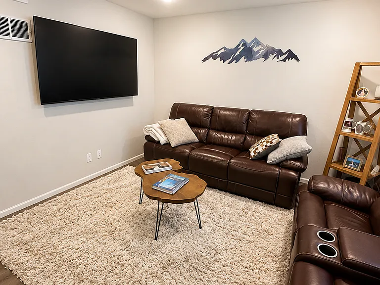 Fully furnished and 65" big screen TV!!