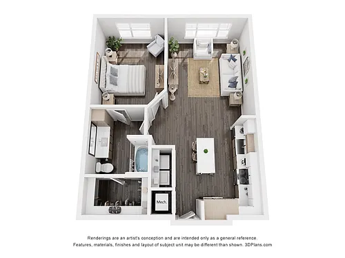 Floor plan A10